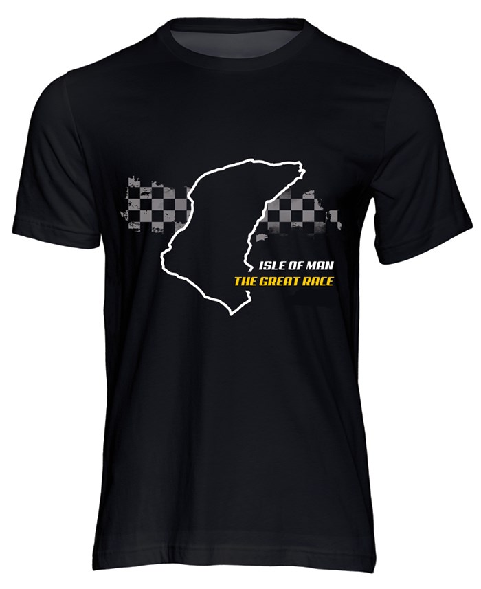 Mountain Course Great Race T-Shirt, Black - click to enlarge
