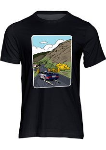 Ari Vatanen "Dear God!" T-Shirt, Black