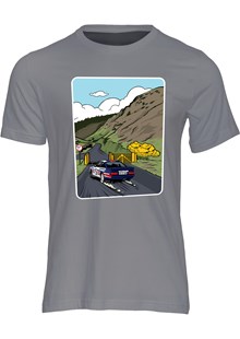 Ari Vatanen Dear God T-Shirt Charcoal