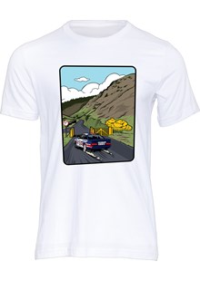 Ari Vatanen Dear God T-Shirt White