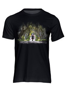 Michael Dunlop Dark Hedges T-Shirt, Black