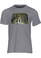 Michael Dunlop Dark Hedges T-Shirt Charcoal