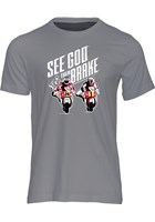 See God Then Brake T-Shirt Charcoal
