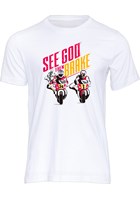 See God Then Brake T-Shirt, White