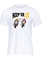 Keep 'Er Lit T-Shirt, White