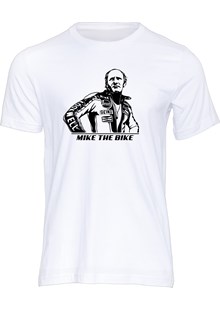 Mike the Bike T-Shirt, White