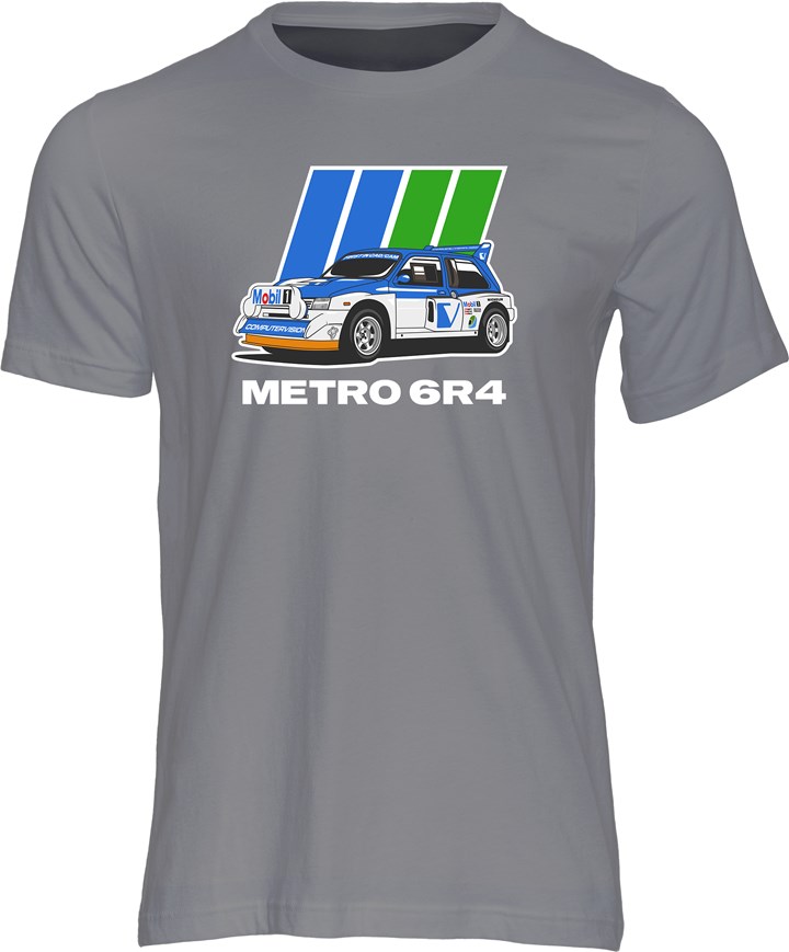 Group B Monster Metro 6R4 T-shirt Charcoal - click to enlarge