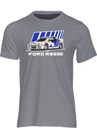 Group B Monster Ford RS200 T-shirt Charcoal