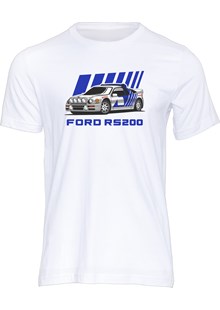 Group B Monster Ford RS200 T-shirt White
