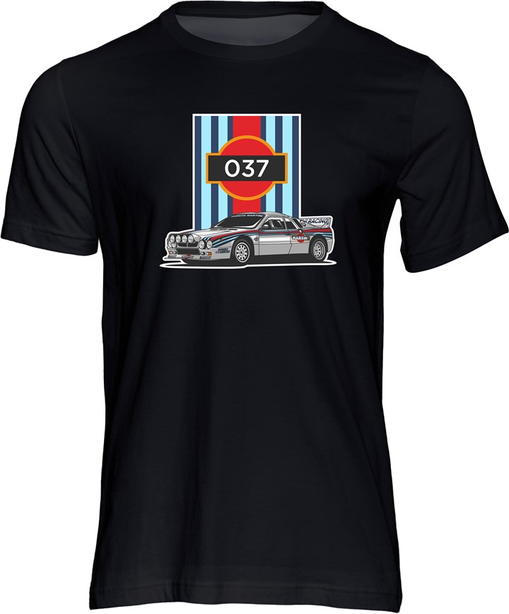 Group B Monster Lancia 037 T-shirt - click to enlarge