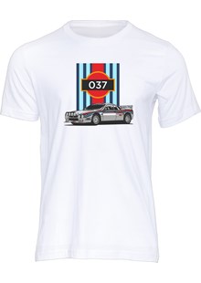 Group B Monster Lancia 037 T-shirt White