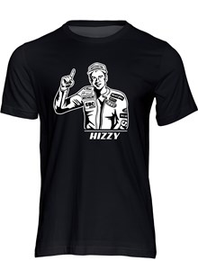 Steve Hislop Stencil T-shirt Black