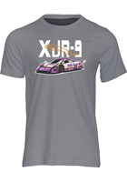Jaguar XJR9 Group C Car T-shirt Charcoal