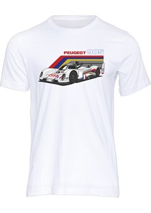 Peugeot 905 Group C Car T-shirt White