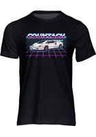 Dream Car Lamborghini Countach T-shirt Black