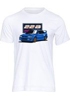 Dream Car Subaru Impreza 22B T-shirt White