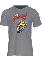 Fast Freddie Spencer T-shirt Charcoal
