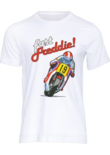 Fast Freddie Spencer T-shirt White