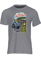 I Survived Mad Sunday T-shirt Charcoal