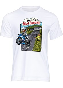 I Survived Mad Sunday T-shirt White