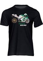 Honda RC30 T-shirt Black