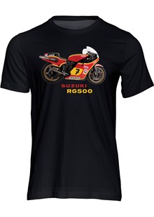 Suzuki RG500 T-shirt Black