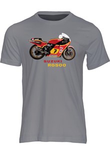 Suzuki RG500 T-shirt Charcoal