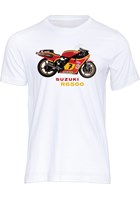 Suzuki RG500 T-shirt White