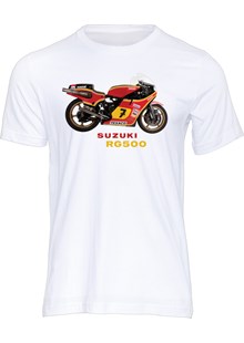 Suzuki RG500 T-shirt White