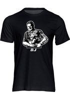 David Jefferies Stencil T-Shirt Black