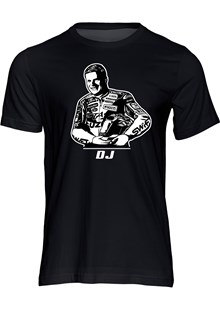 David Jefferies Stencil T-Shirt Black