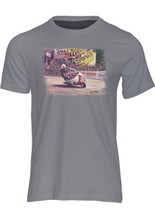Bob McIntyre Art Print T-shirt Charcoal