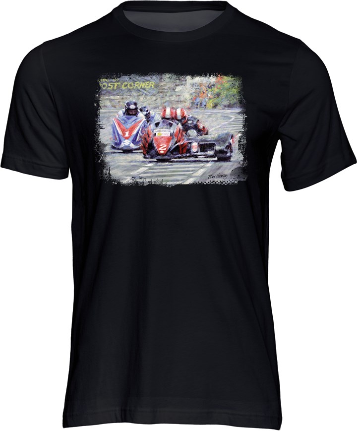 Dave Molyneux and Nick Crowe Art Print T-shirt Black - click to enlarge
