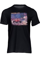 Michael Schumacher Art Print T-shirt Black
