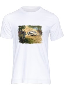 Ari Vatanen Art Print T-shirt White