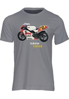 Yamaha YZR500 T-shirt Charcoal