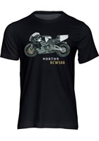 JPS Norton RCW588 T-shirt Black