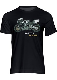JPS Norton RCW588 T-shirt Black