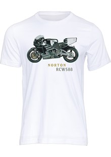 JPS Norton RCW588 T-shirt White