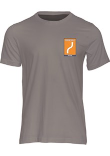 Mountain Course Corner Sign Brandywell T-Shirt Charcoal