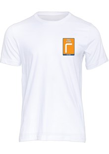Mountain Course Corner Sign Creg ny Baa T-Shirt White