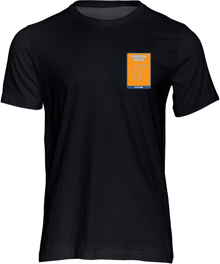Mountain Course Corner Sign T-Shirt Black - click to enlarge