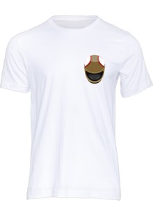 Mike Hailwood Helmet T-shirt White