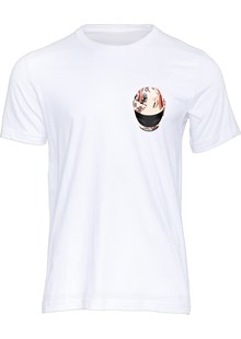 John McGuiness Helmet T-shirt White