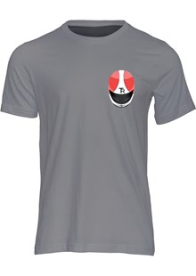Tony Rutter Helmet T-shirt Charcoal