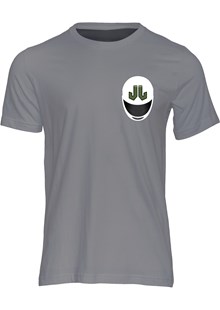 Mick Grant Helmet T-shirt Charcoal