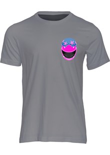 Jim Moodie Helmet T-shirt Charcoal