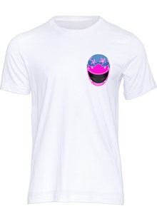 Jim Moodie Helmet T-shirt White