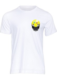 Ian Lougher Helmet T-shirt White
