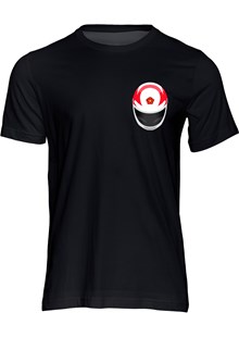 Carl Fogarty Helmet T-shirt Black